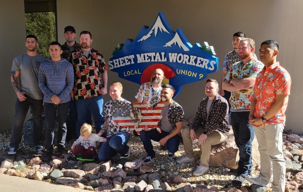 Graduating class at Local 9.